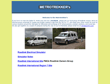 Tablet Screenshot of metrotrekkers.org